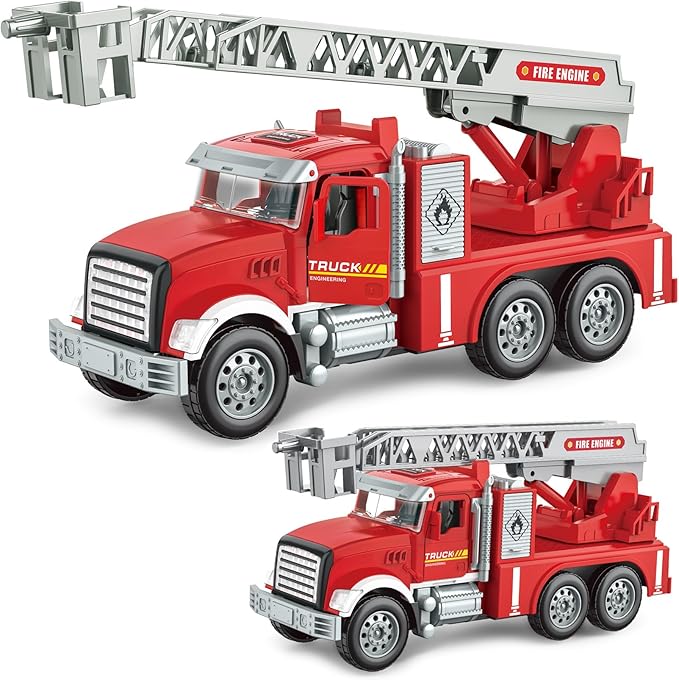 Fire Truck 1:32 Simulation Firefighting Rescue Vehicle Fire Toy